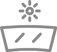 Roof insulation and U-value icon