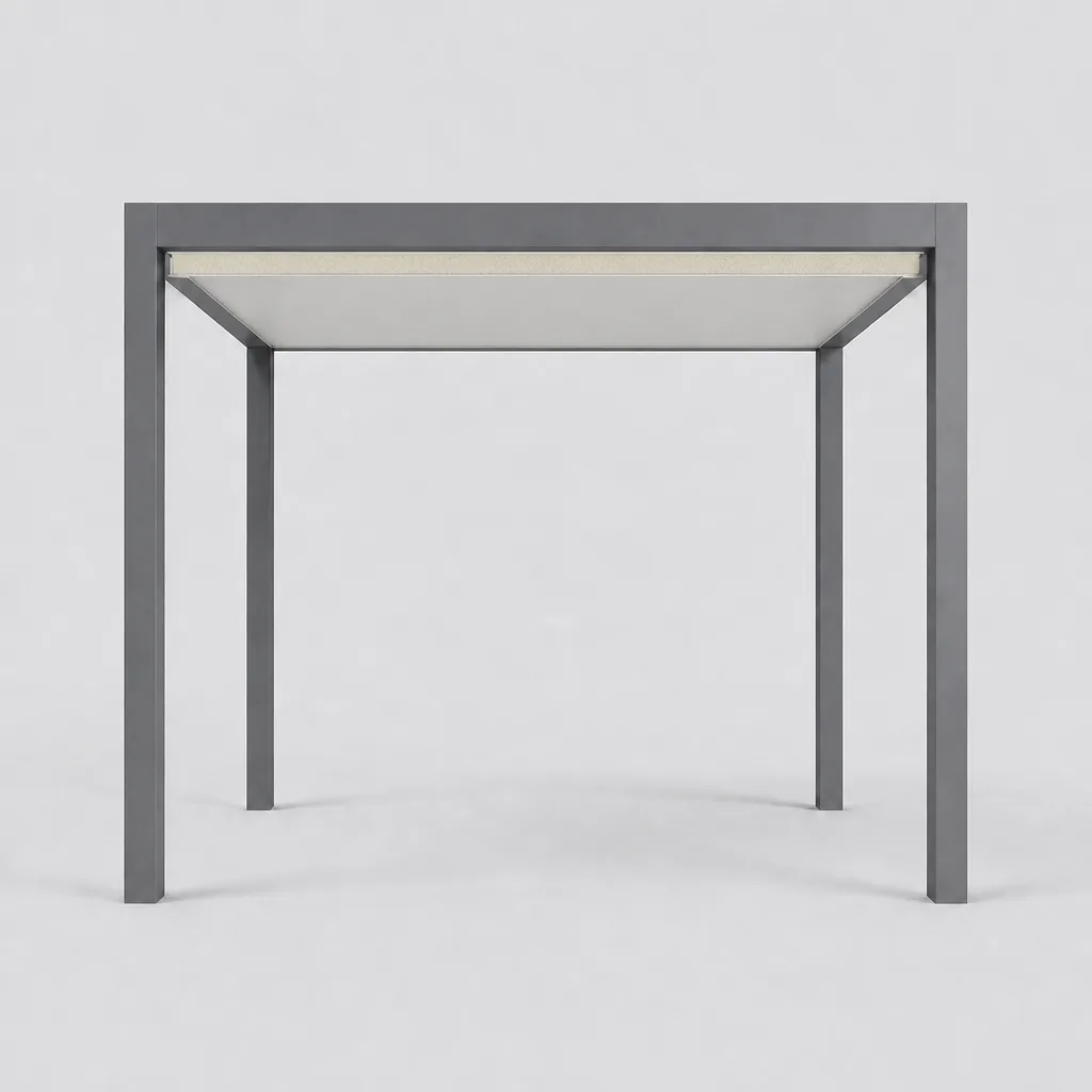Fixed-roof pergola configuration preview